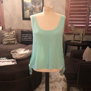 Pink by Victoria’s Secret lima green t shirt